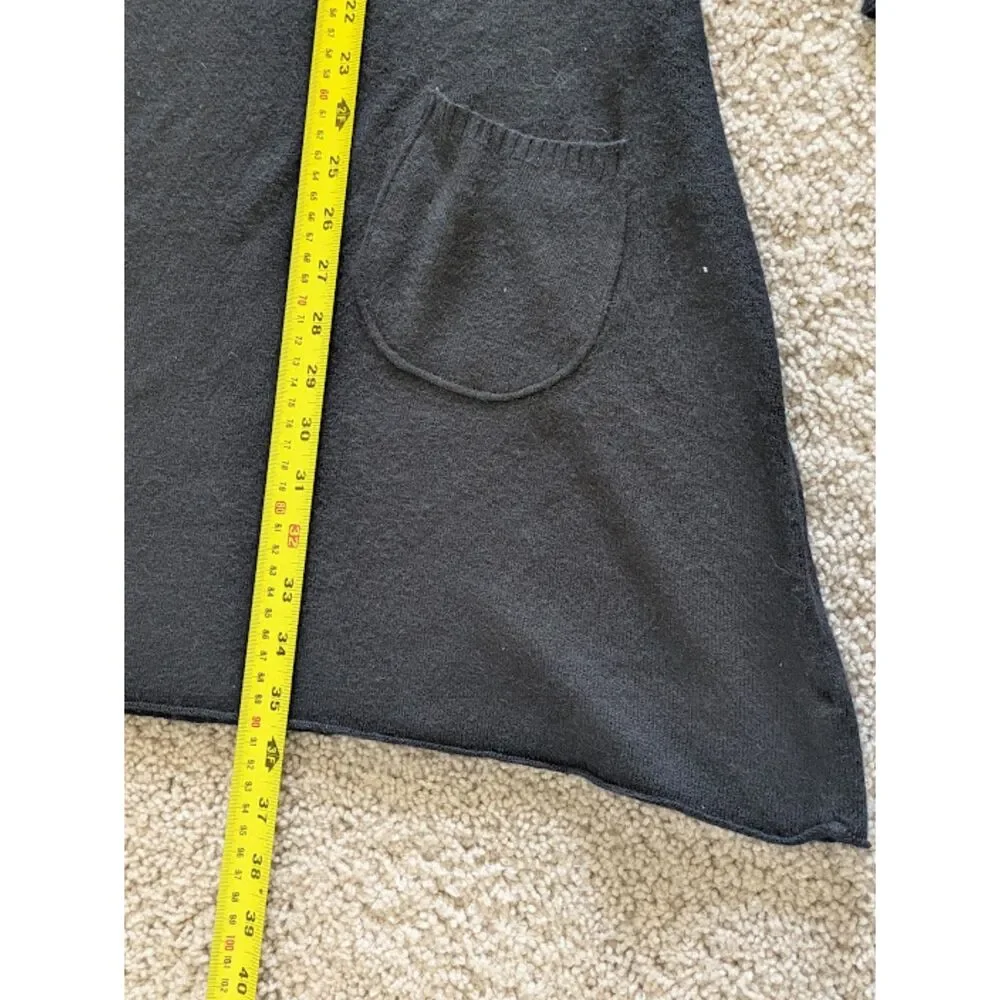 NWT Love By Design Black A-line Girls' Sweater Dress with Pockets Sz L